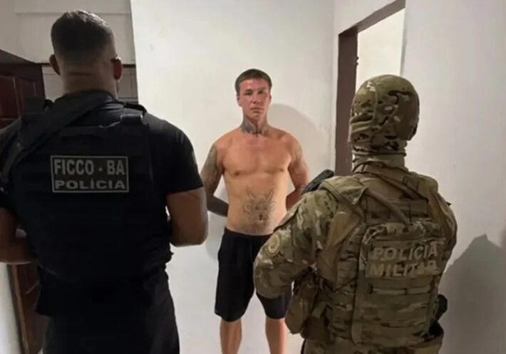 Ex-militar russo condenado à prisão perpétua é preso em Salvador